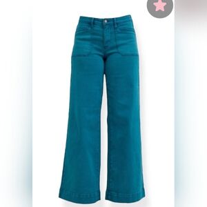 Judy Blue Teal Mid-Rise Jeans NWT 24W